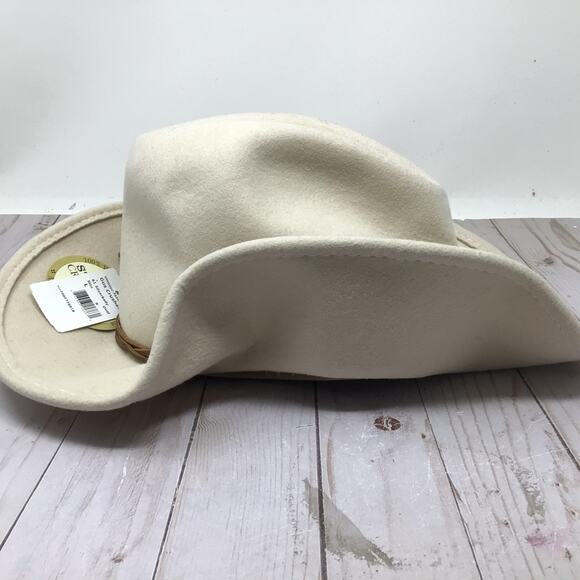 Stetson Mens Gus Soft Wool Crushable Cowboy Hat Silverbelly Color Size Large - Picture 4 of 7